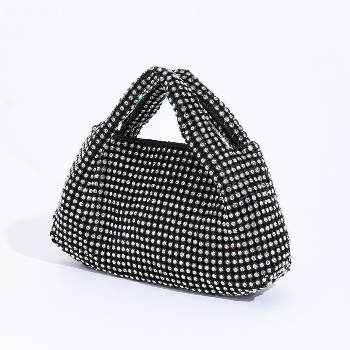 Crystal-Embellished Evening Handbag