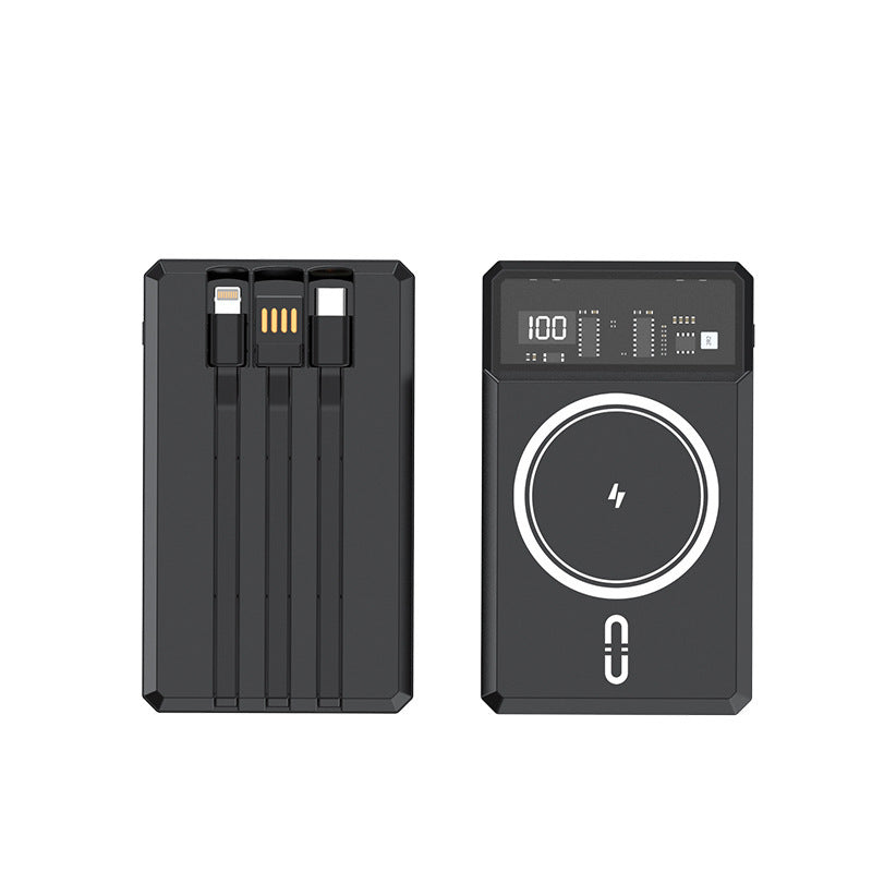 Power bank with integrated light and fast charging functions Stornfield