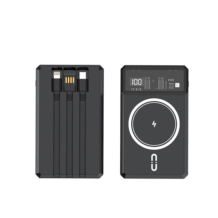 Power bank with integrated light and fast charging functions Stornfield