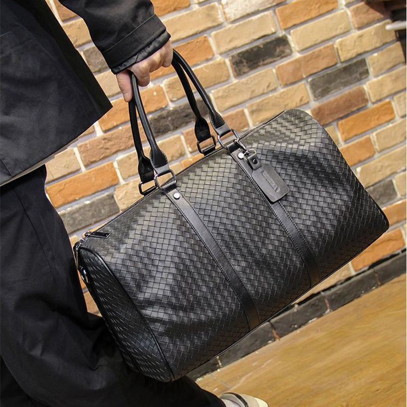 Stylish and Spacious Travel Bag in Elegant Woven Design Stornfield