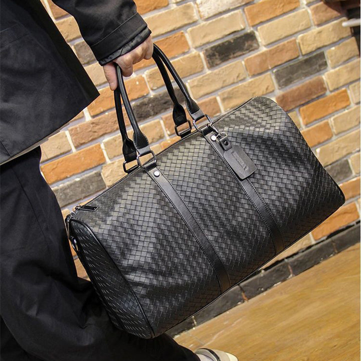 Stylish and Spacious Travel Bag in Elegant Woven Design Stornfield