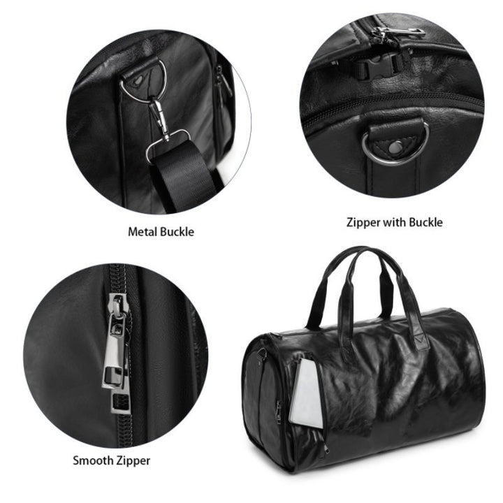 Premium Leather Duffle Bag Stornfield