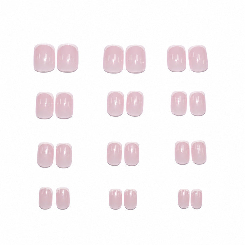 Acrylic nail set with colorful gradients Stornfield