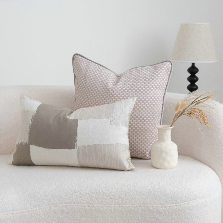 Decorative Geometric Statement Pillow
