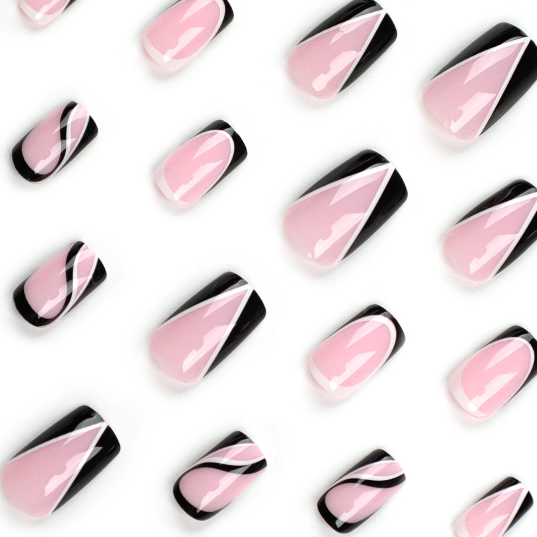Artful Nail Extensions with Modern Design Stornfield