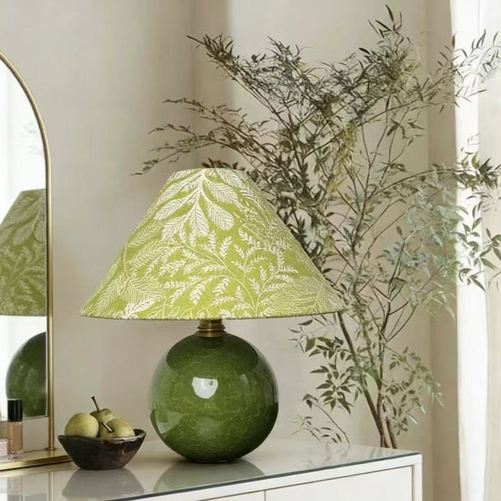 Botanical Patterned Table Lamp