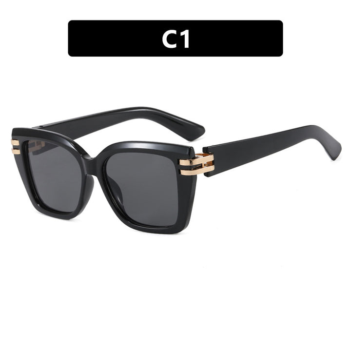 Women stylish oversized sunglasses with luxurious details Stornfield