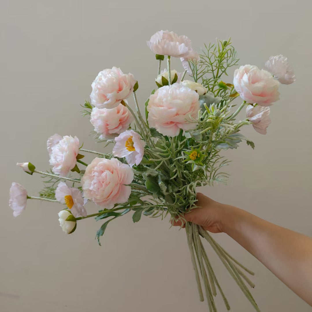 Lifelike Floral Bouquet Arrangement