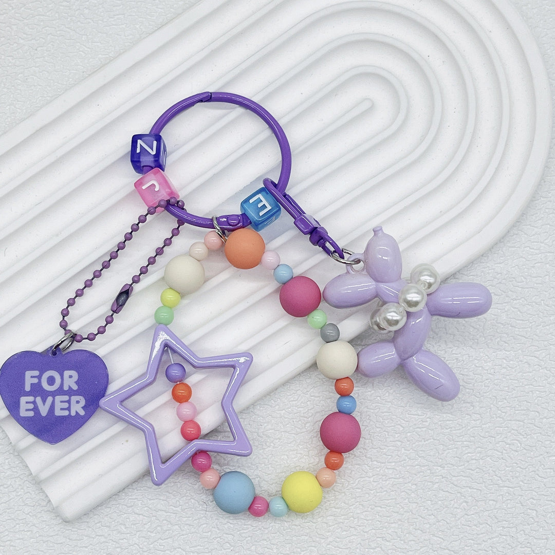 Colorful Themed Charm Keychain Stornfield