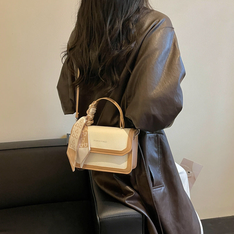 Structured Crossbody Satchel