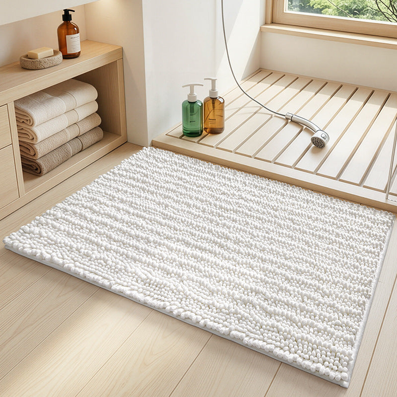 Plush Textured Bath Mat