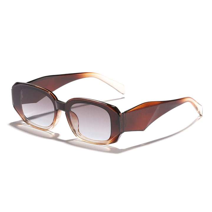 Ladies fashionable sunglasses in angular design with UV protection Stornfield