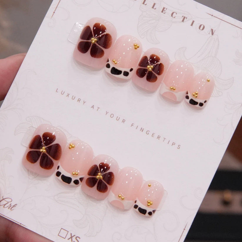 Luxury Decorative Press-On Nail Set