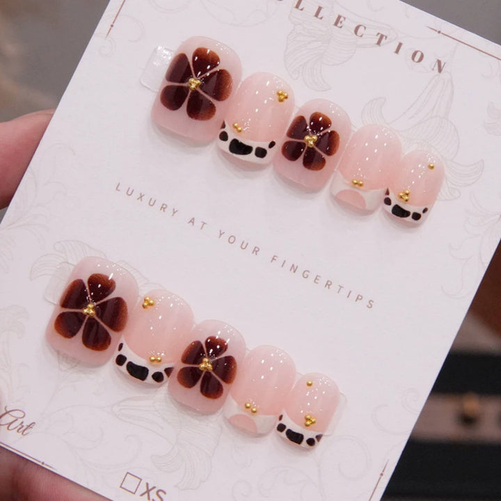 Luxury Decorative Press-On Nail Set