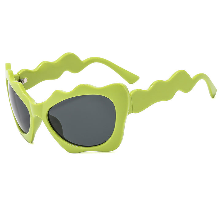 Ladies sunglasses in creative wave design Stornfield