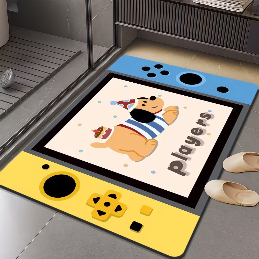 Gaming-Themed Bath Mat Stornfield