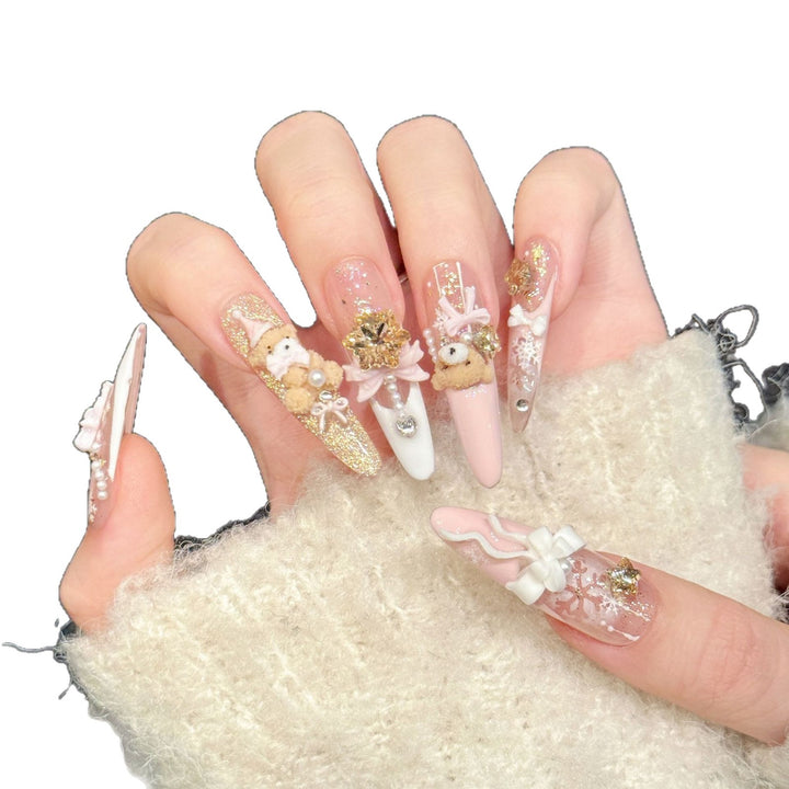 Decorative Articulated Press-On Nails