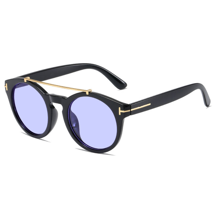 Ladies fashionable sunglasses with elegant round lenses Stornfield