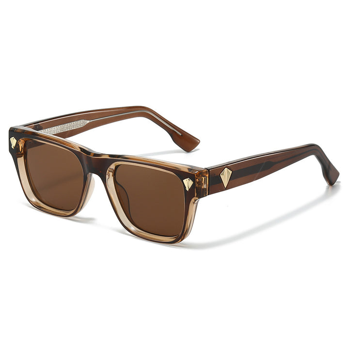 Bold Angular Framed Sunglasses Stornfield