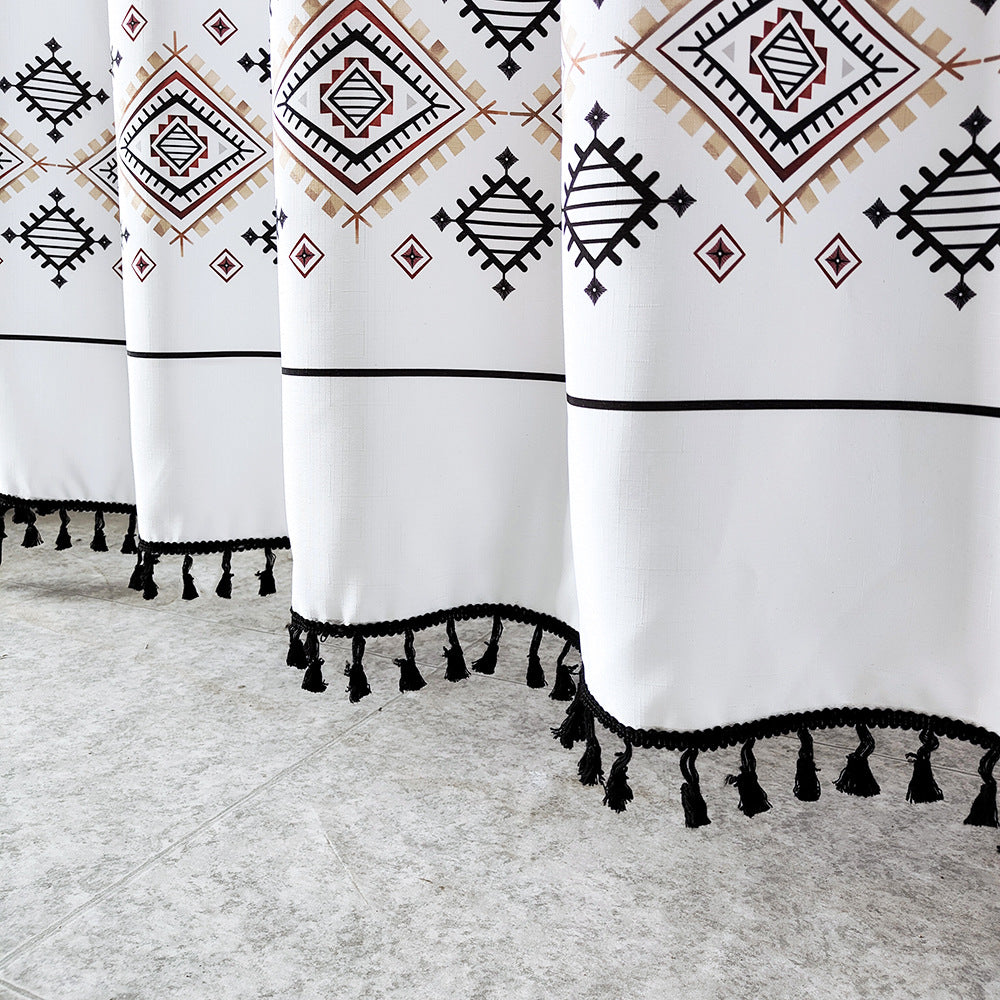 Artistic Patterned Shower Curtain Stornfield
