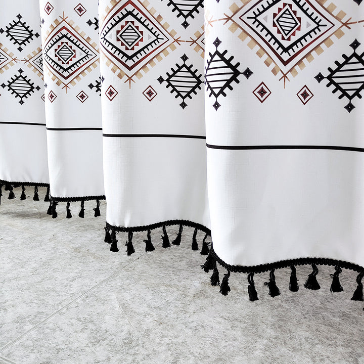 Artistic Patterned Shower Curtain Stornfield