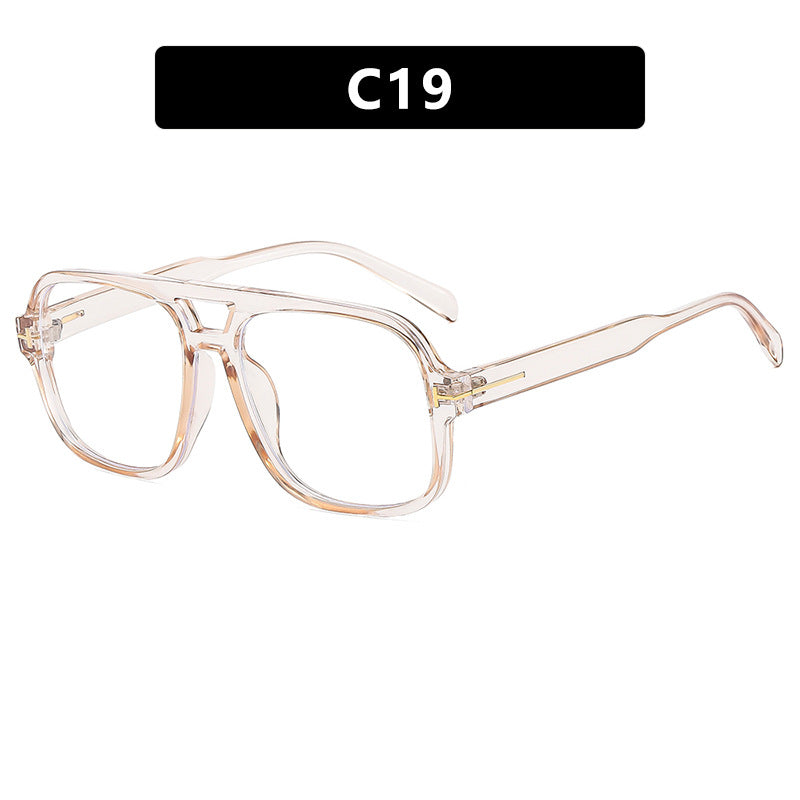Ladies square designer glasses with delicate frame and modern plastic material Stornfield