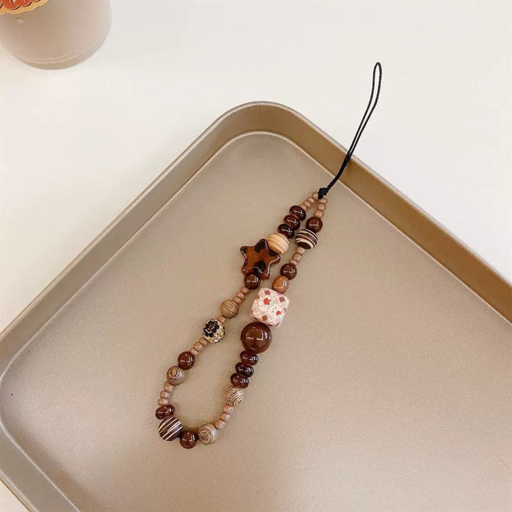 Decorative Beaded Charm Keychain Stornfield