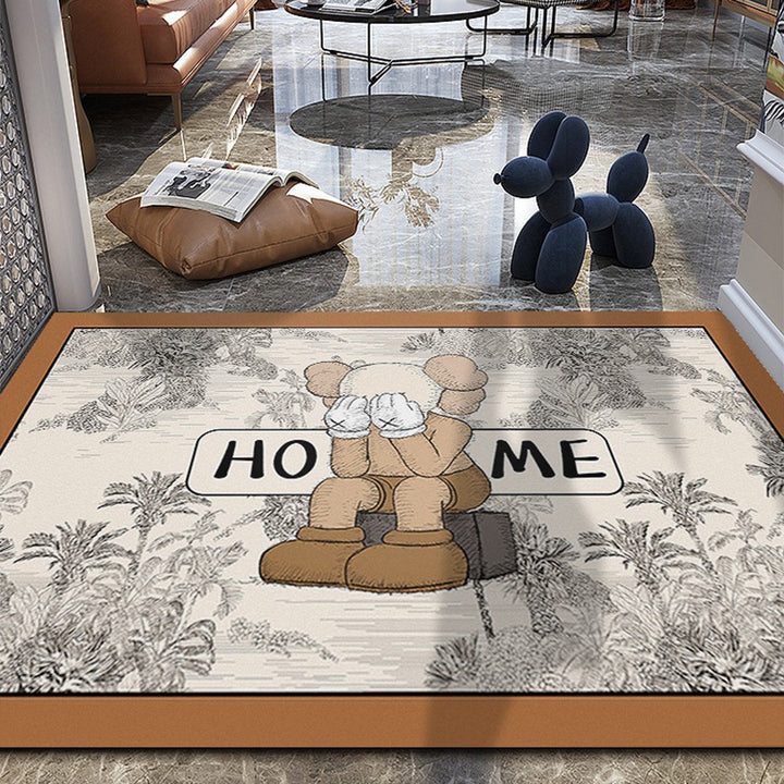 Cute Dog-Themed Entrance Mat