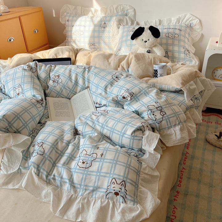 Playful Cartoon-Themed Comforter Set