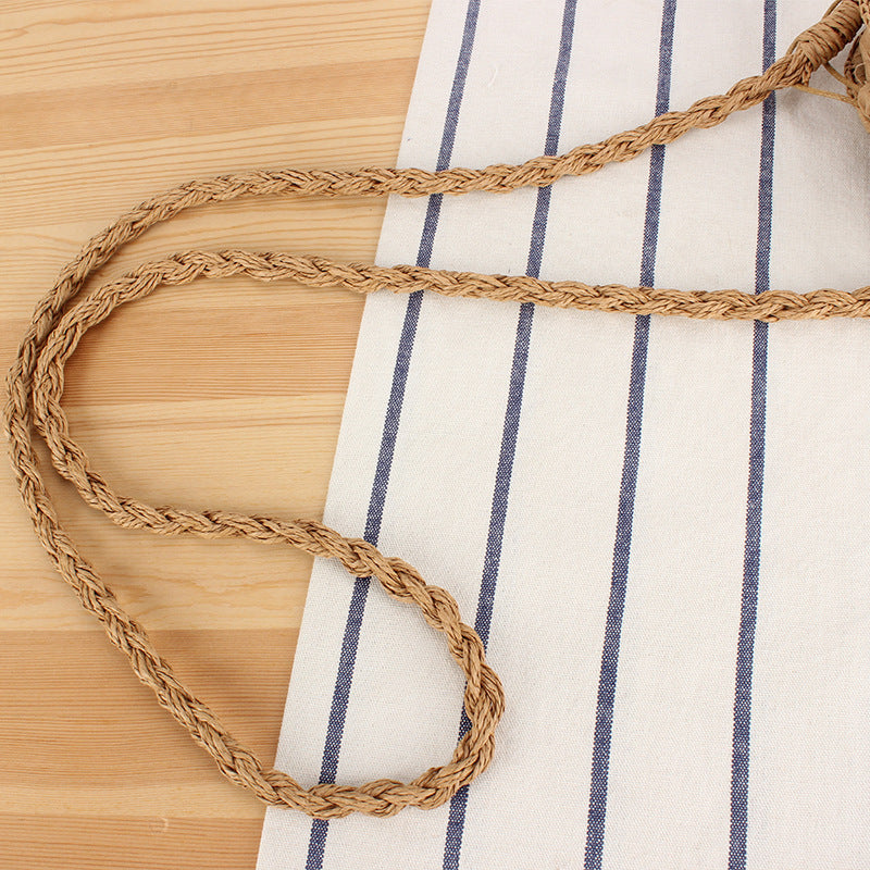 Round basket bag with unmistakable design Stornfield