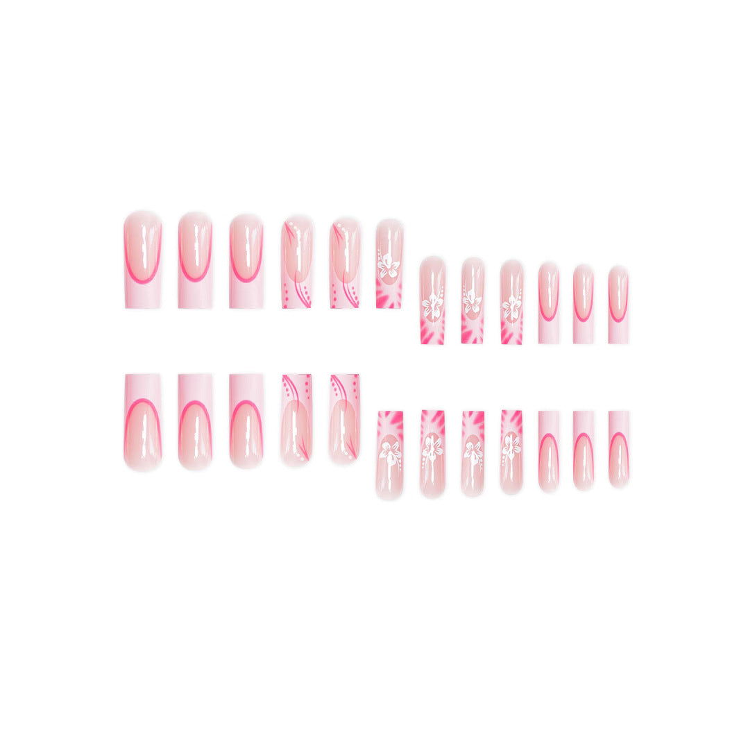 Artistic Press-On Nail Art Enhancements Stornfield