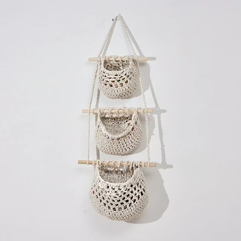 Hanging Crochet Storage Baskets Stornfield