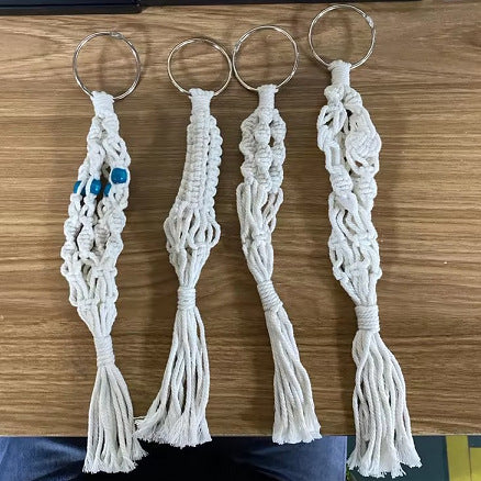 Key jewelry with macrame design Stornfield
