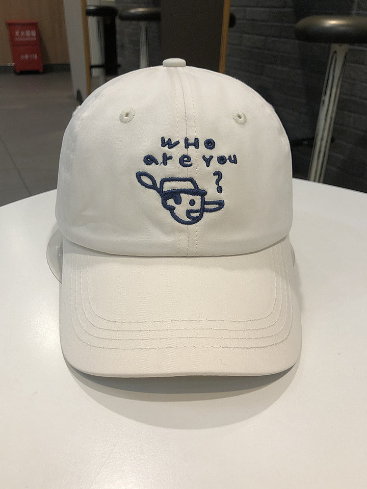 Men's Embroidered Character Casual Cap Stornfield