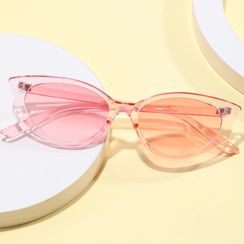Women's Cat Eye Sunglasses with Transparent Frame Stornfield