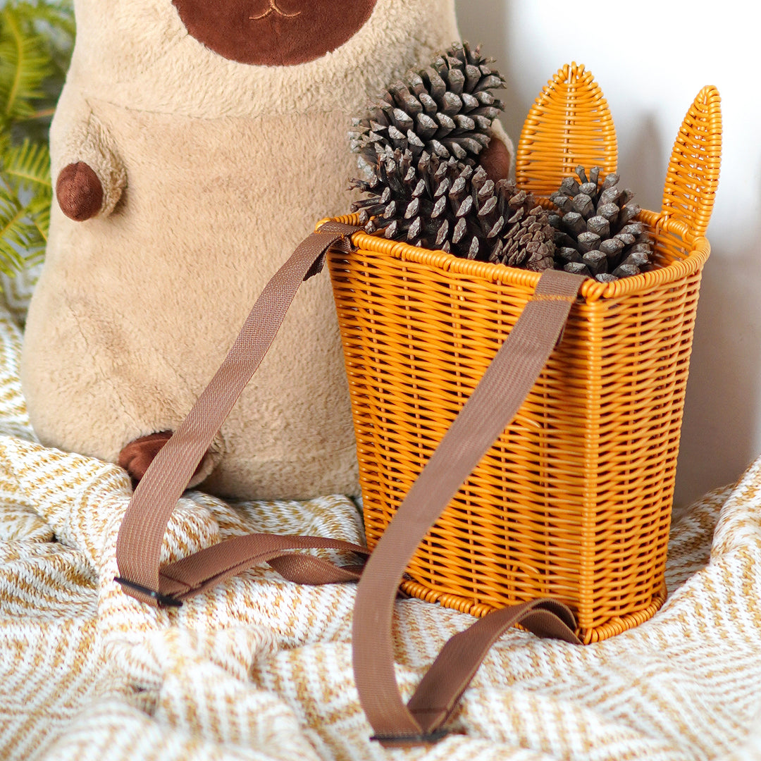 Stylish Woven Handheld Basket Stornfield
