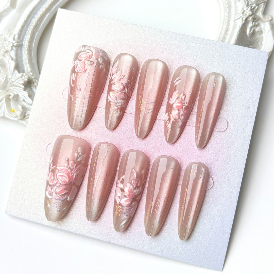 Artistic Floral Nail Art Kit