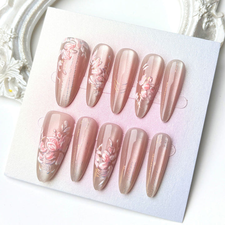 Artistic Floral Nail Art Kit