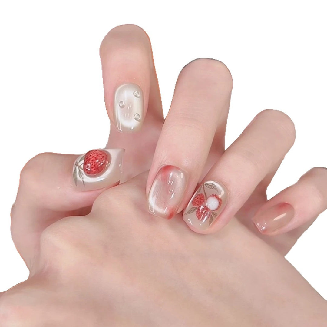 Artistic Floral Nail Design Stornfield