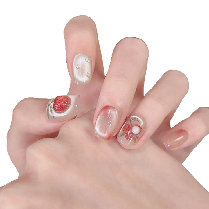 Artistic Floral Nail Design Stornfield