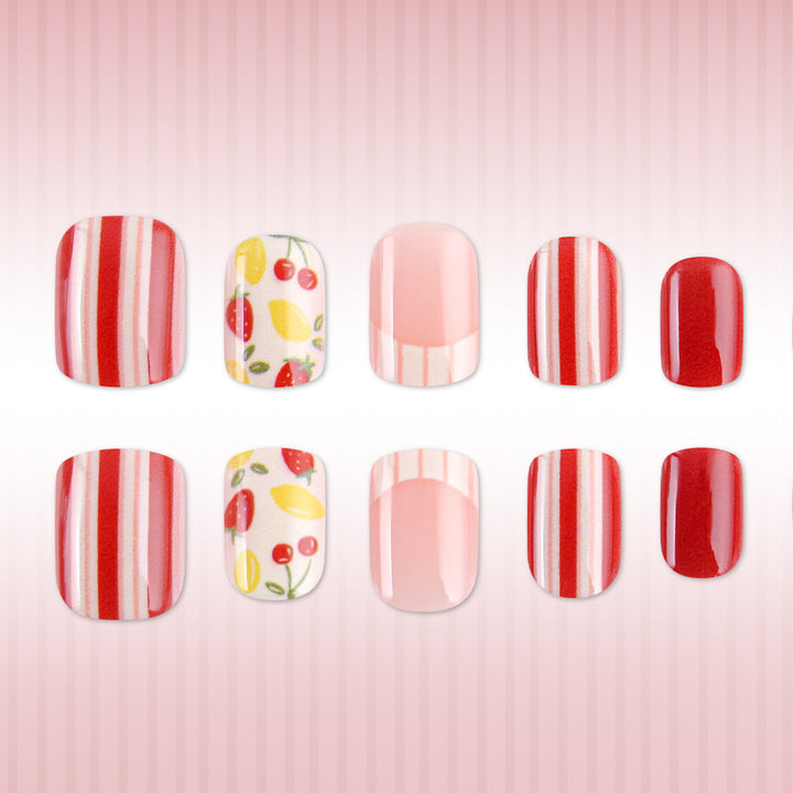 Trendy Fruit-Themed Nail Art Stornfield