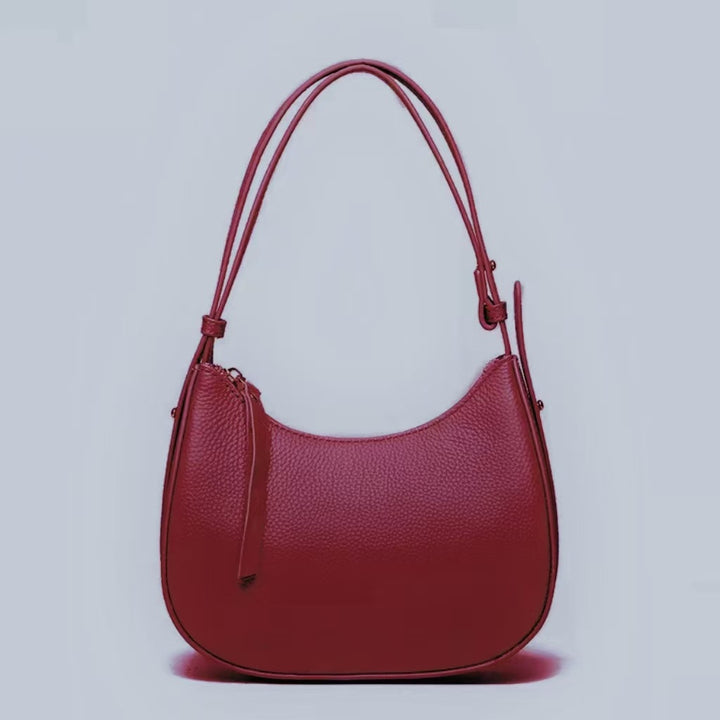 Stylish Pebbled Leather Hobo Bag Stornfield