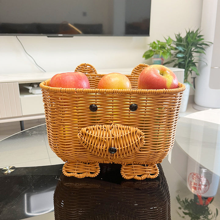 Women's Playful Storage Basket with Ears Stornfield