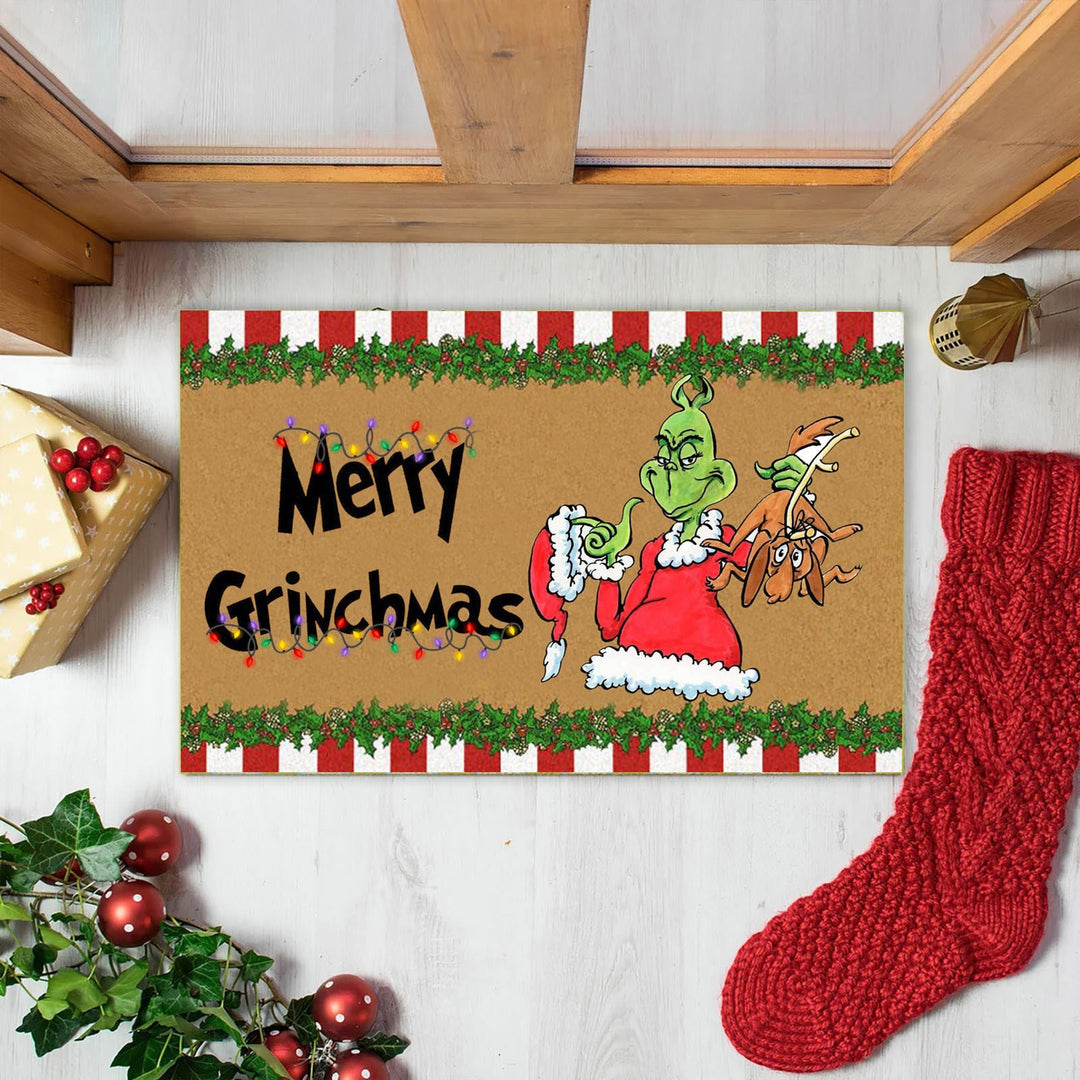 Quirky Holiday Themed Doormat
