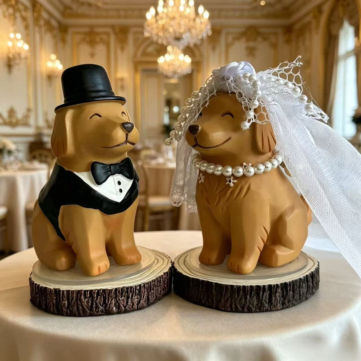 Wedding Dog Figurines Stornfield