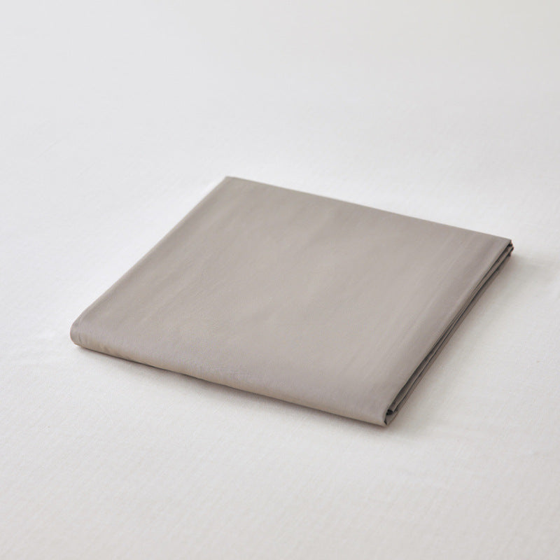 Luxury Brushed Cotton Flat Sheet with Breathable Percale Weave