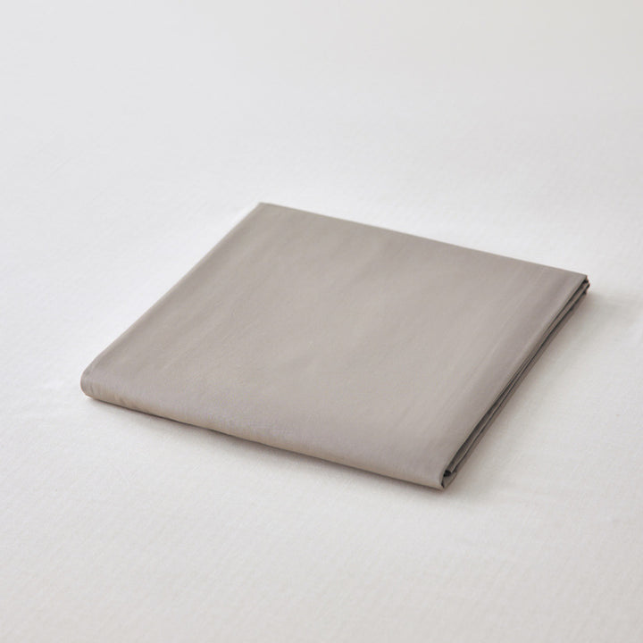 Luxury Brushed Cotton Flat Sheet with Breathable Percale Weave