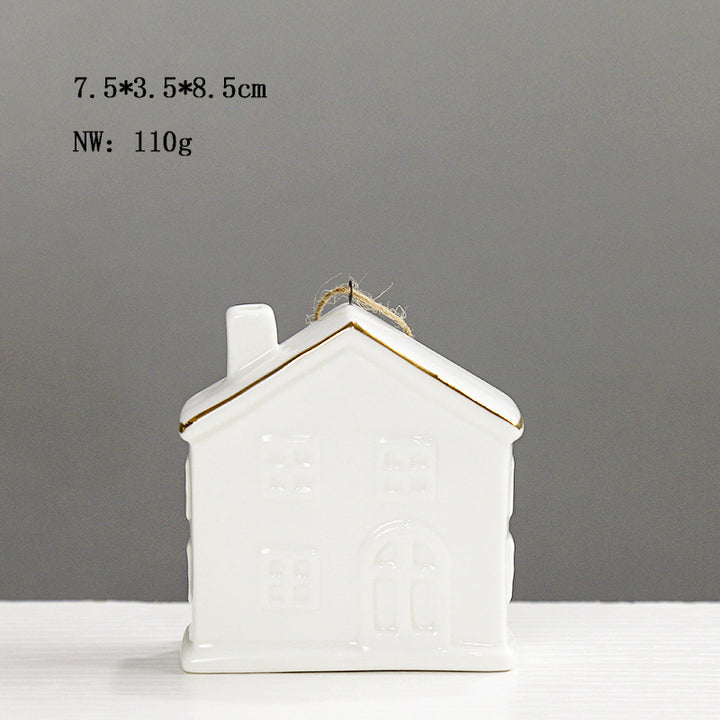Decorative House-Shaped Ceramic Stornfeild