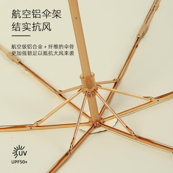 Ladies UV protection umbrella with elegant wind protection Stornfield
