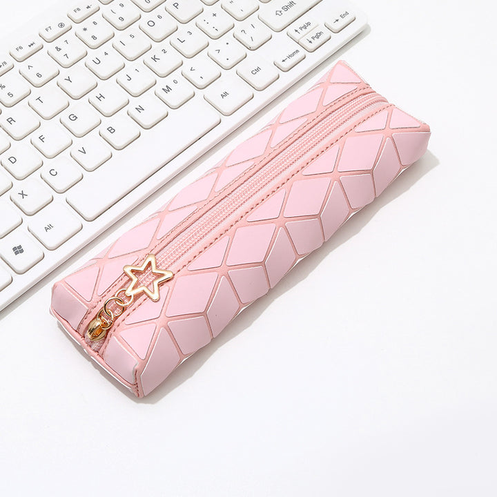 Geometric Patterned Pencil Case Stornfield
